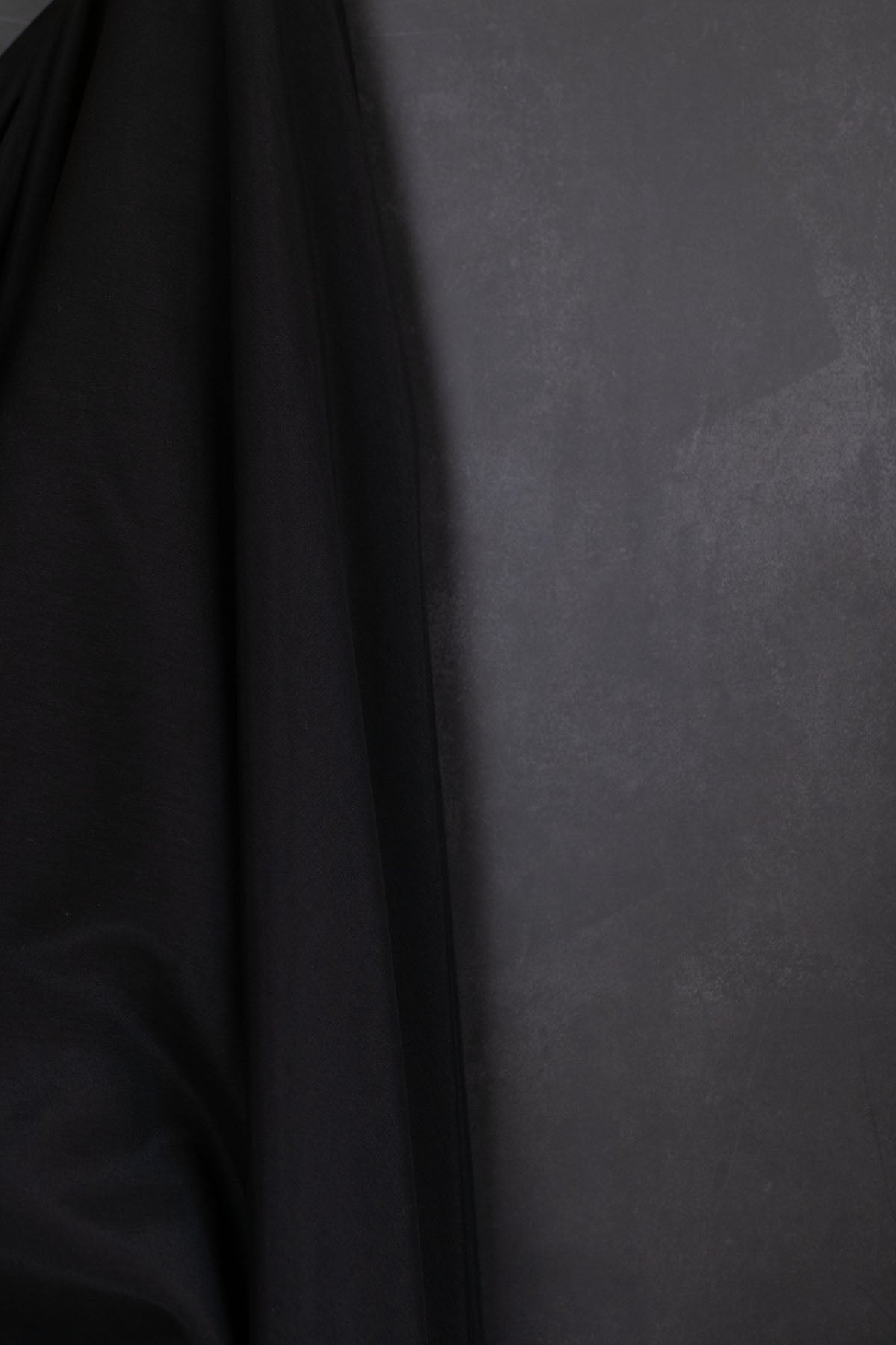 Cotton/Silk Voile Black