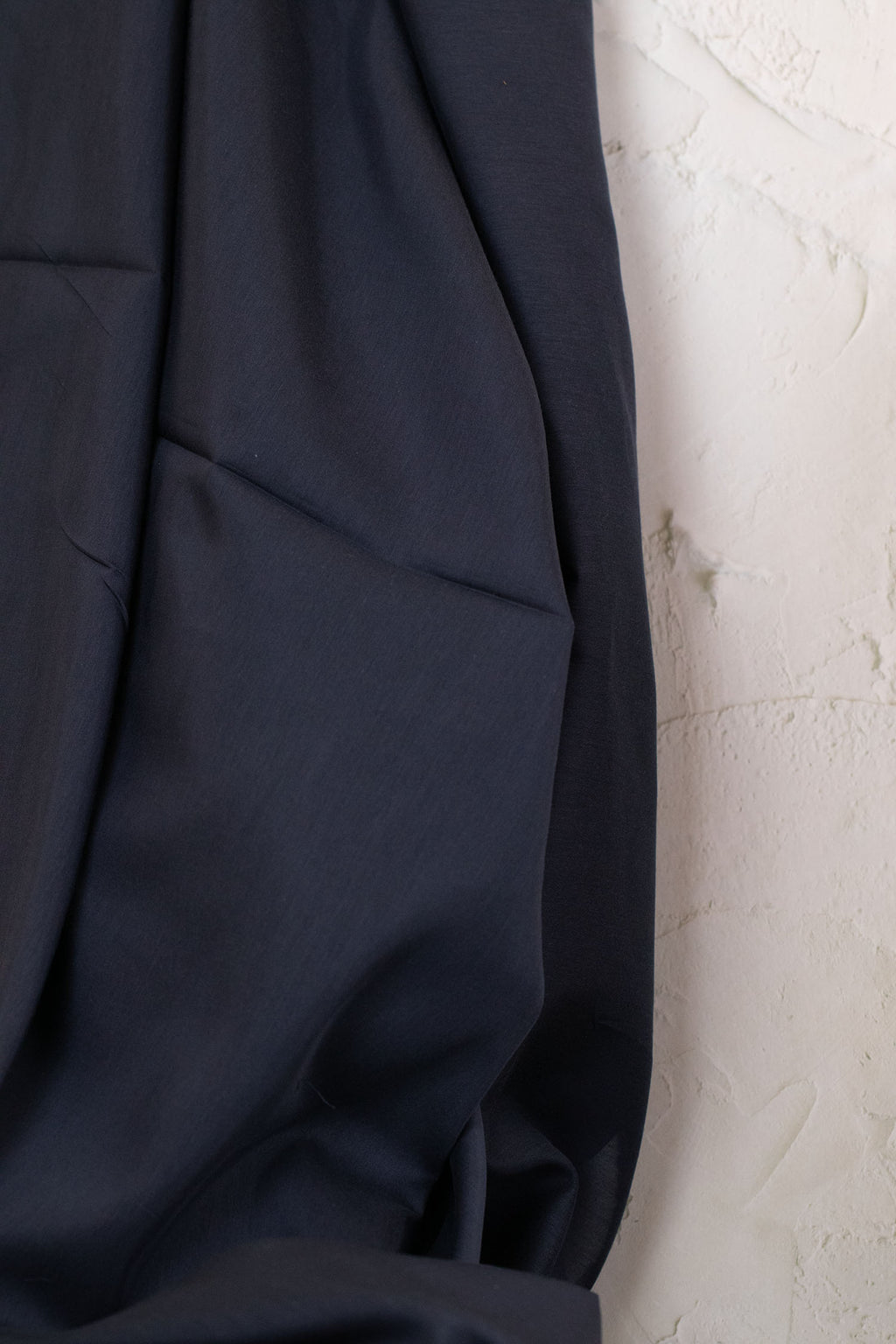 Cotton/Silk Voile Navy