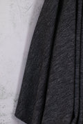 Jersey Cotton Virgin Wool Blackened Pearl