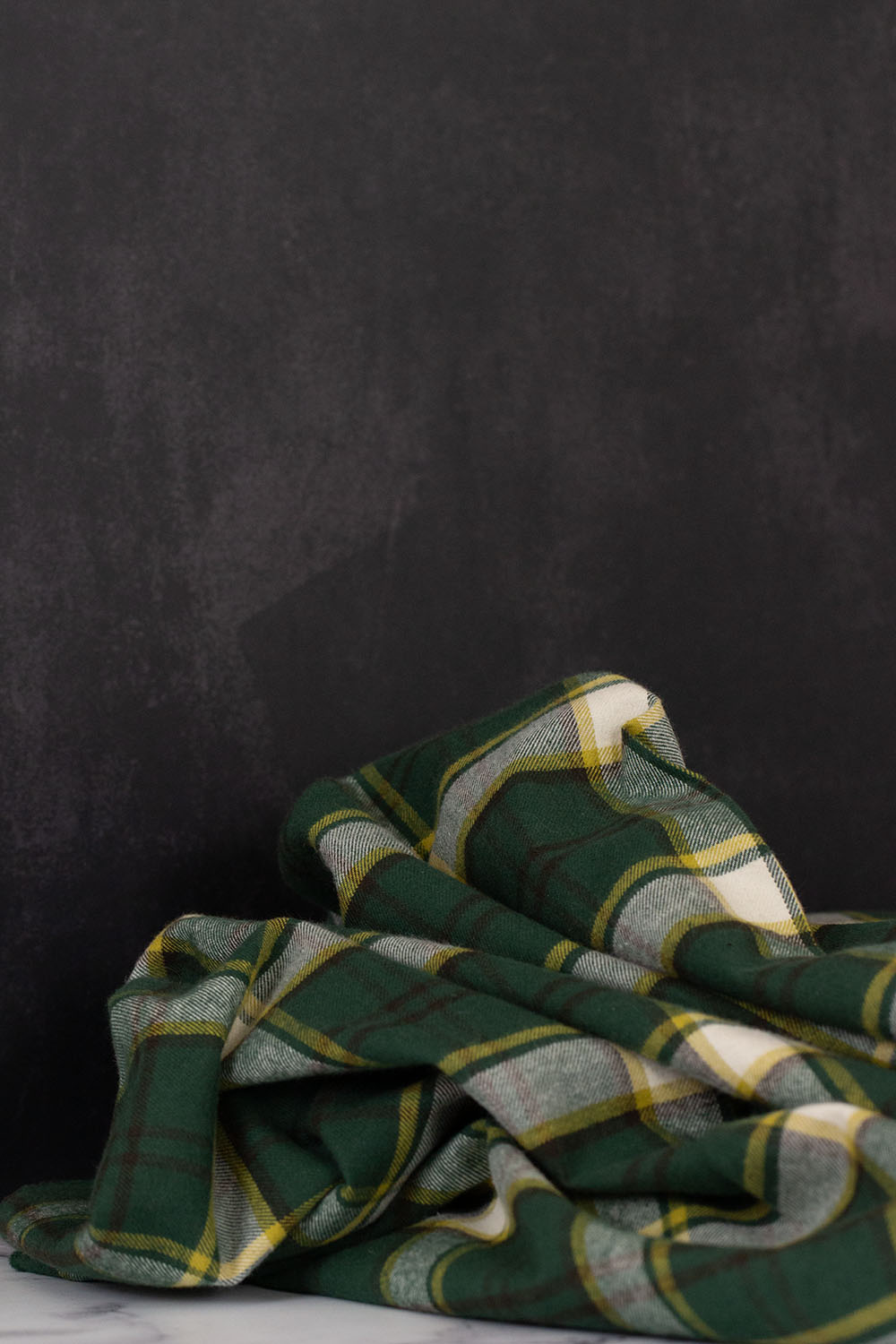 Cotton Yarn Dyed Flannel Green