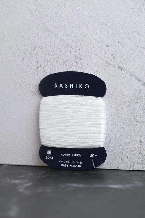 Sashiko Thread Thin - 201 White