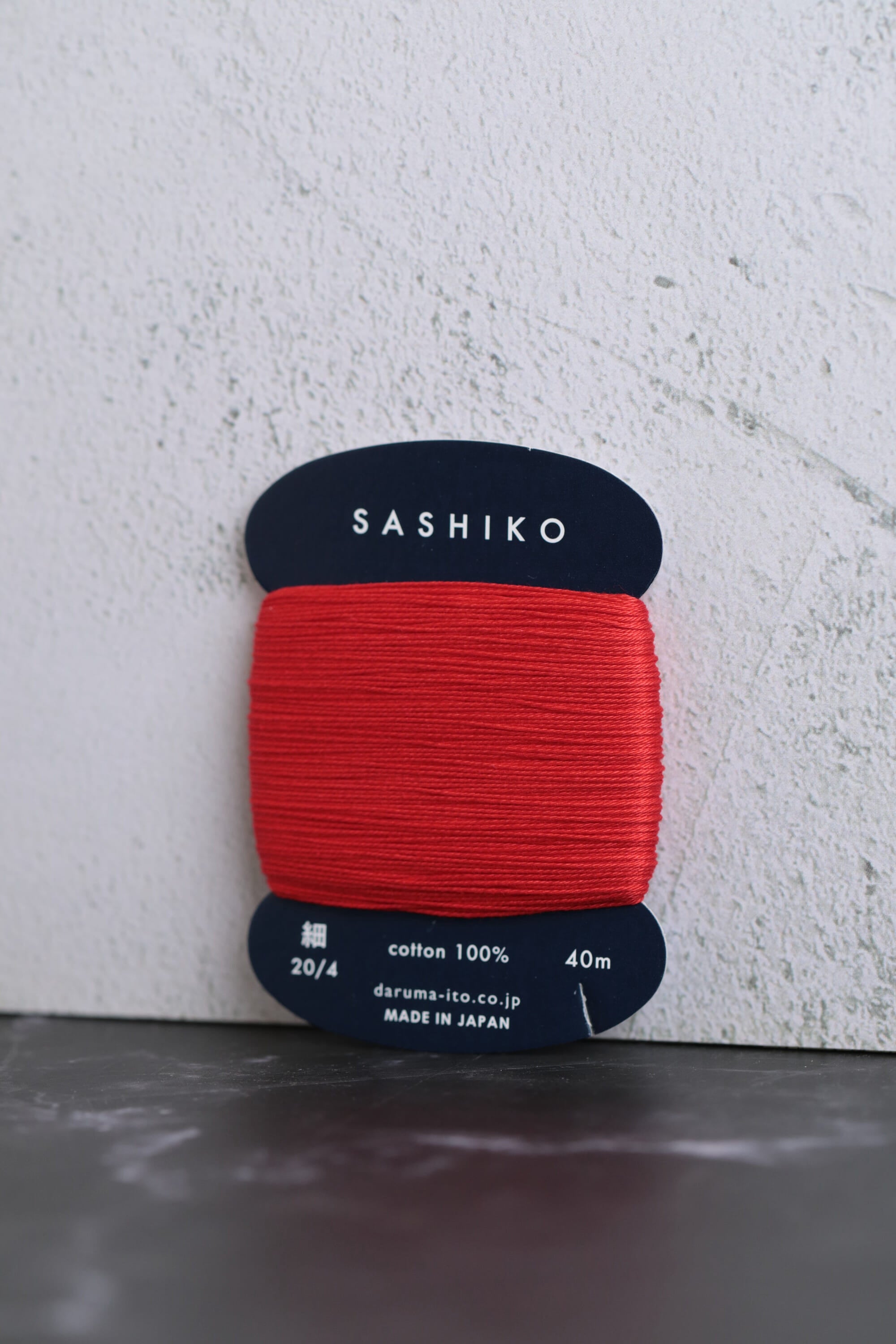 Sashiko Thread Thin - 213 Red