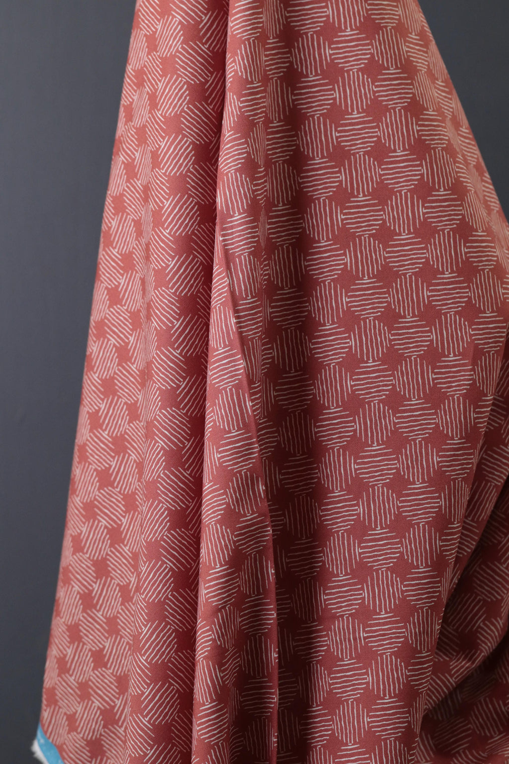 Woven Geometric - Terracotta