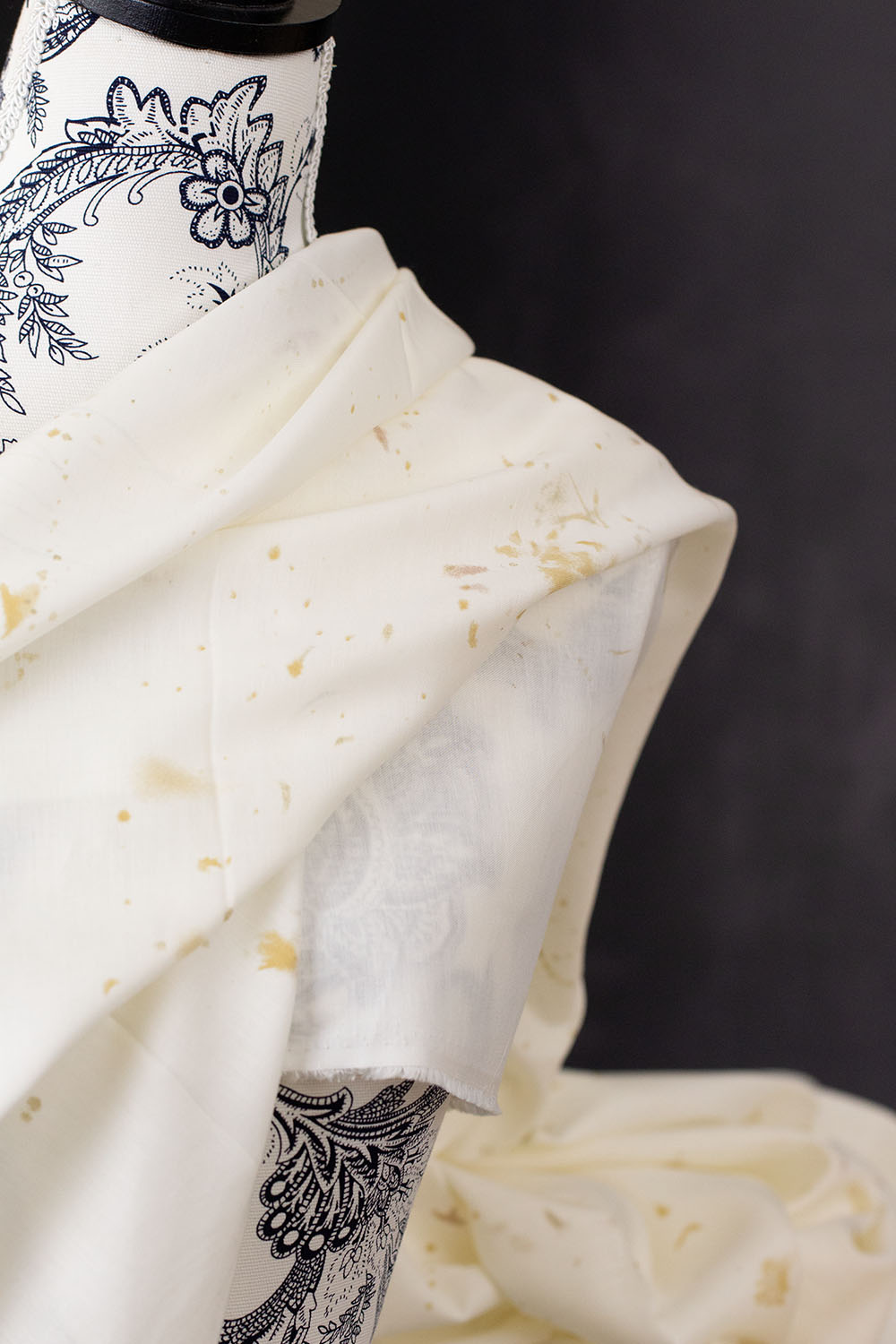 Flowers Bloom Cotton/Silk (Remnant)