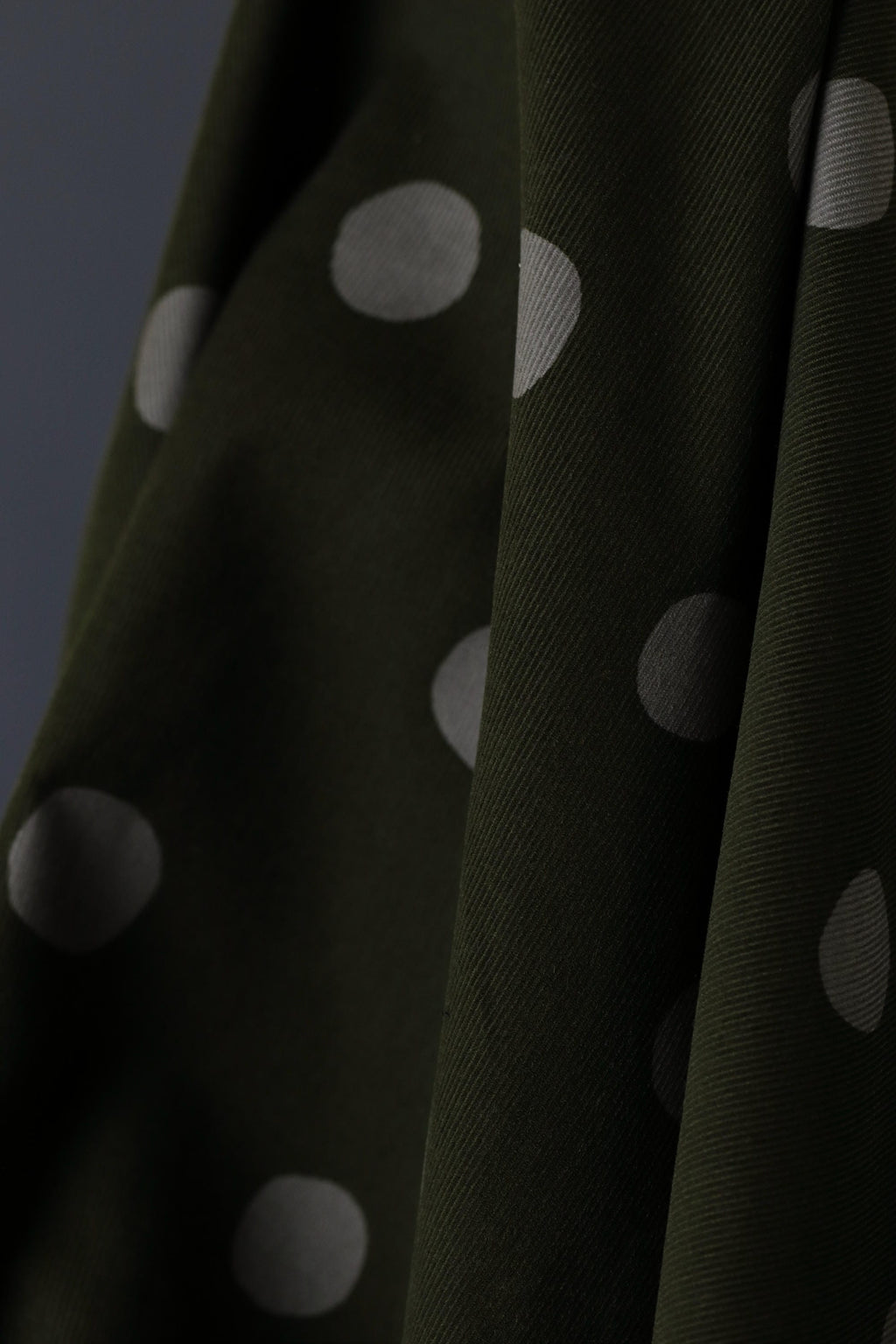 Hand-painted Circles Corduroy