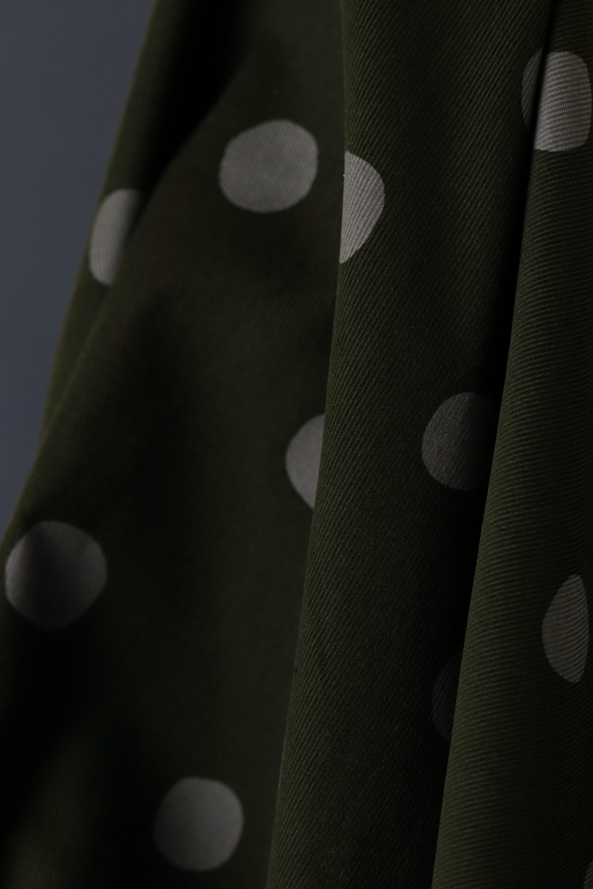 Hand-painted Circles Corduroy