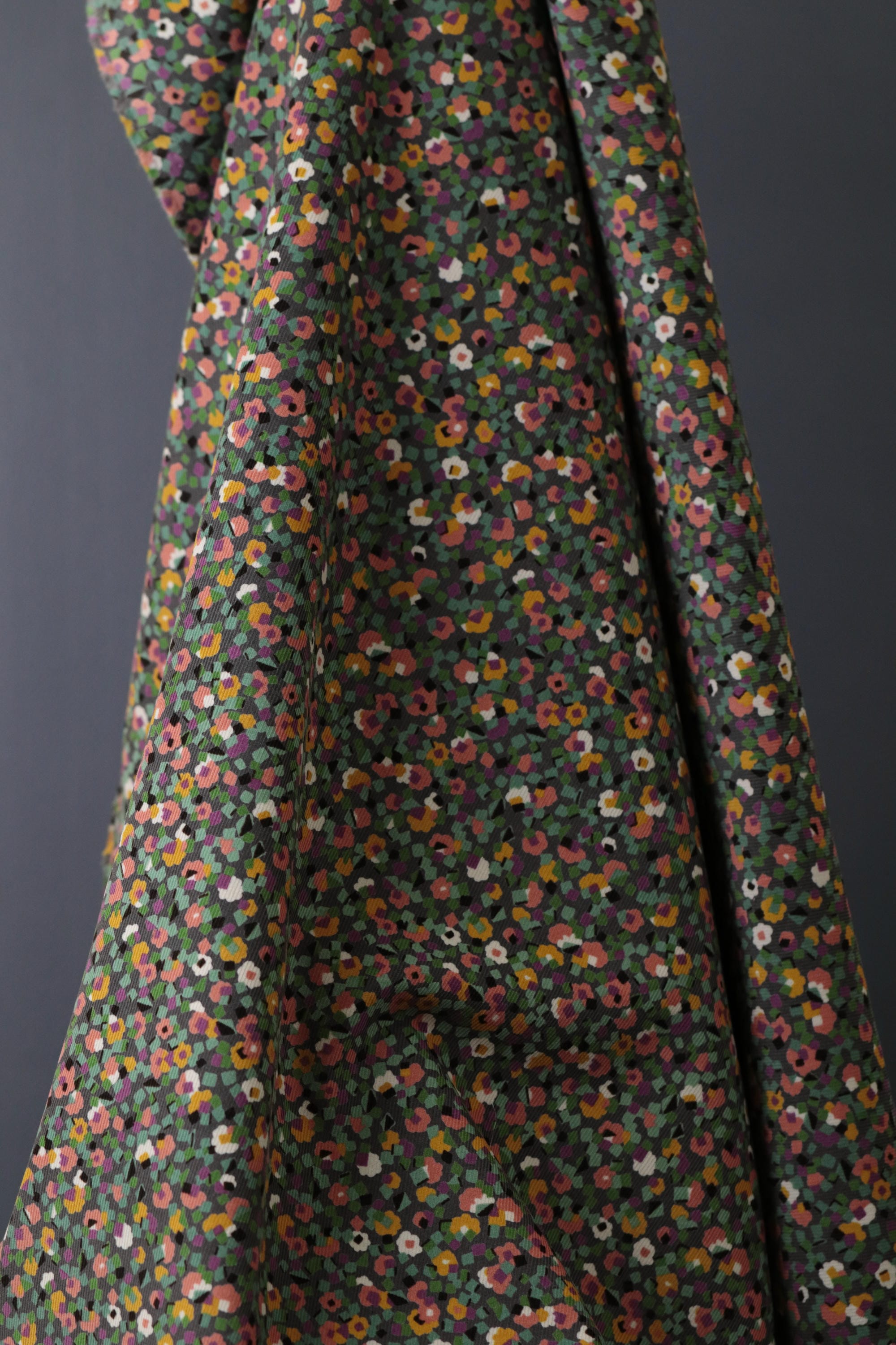 Geometic Floral Corduroy