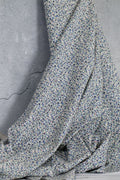 OSKikkä Printed Cotton Lawn Blue REMNANT