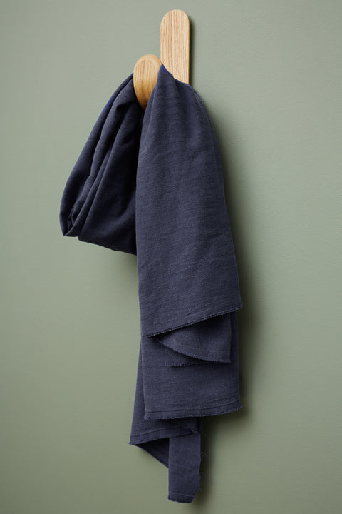 Hoya Jacquard Linen Blend Dark Navy