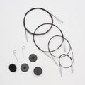 Thin & Flex Swivel Cables Black/Silver