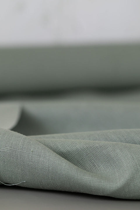 Plain Dyed Irish Linen Lichen