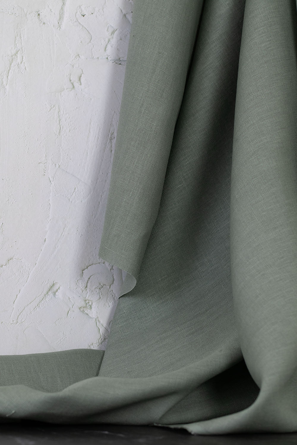 Plain Dyed Irish Linen Lichen