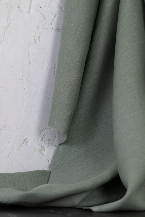 Plain Dyed Irish Linen Lichen