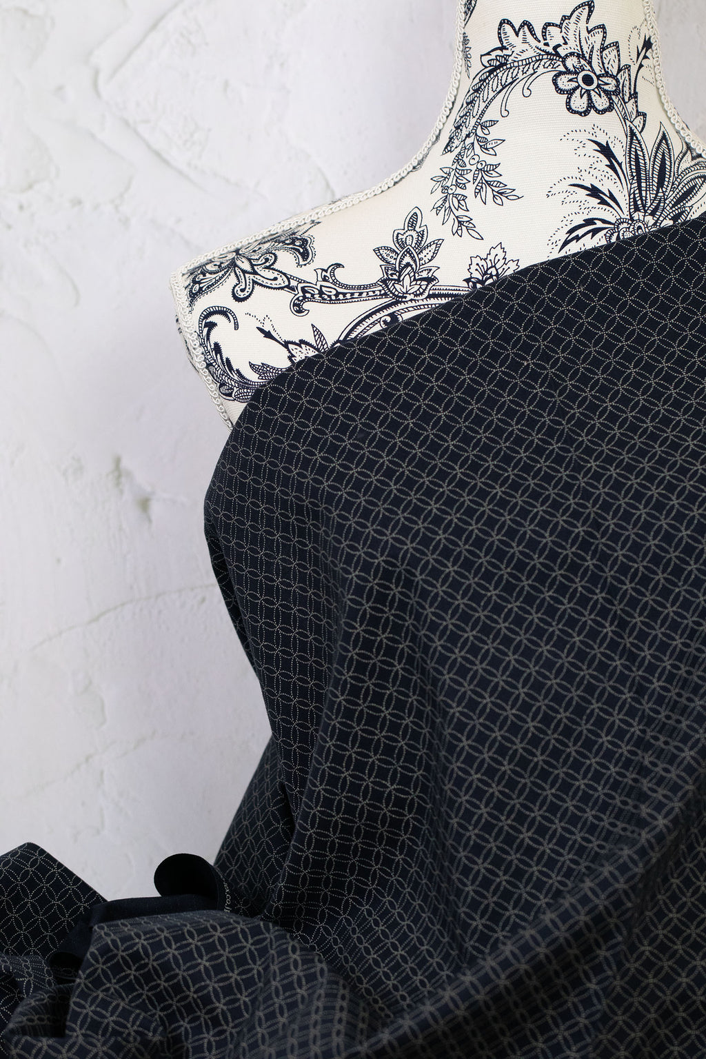 Japanese Indigo Cotton Circle Star