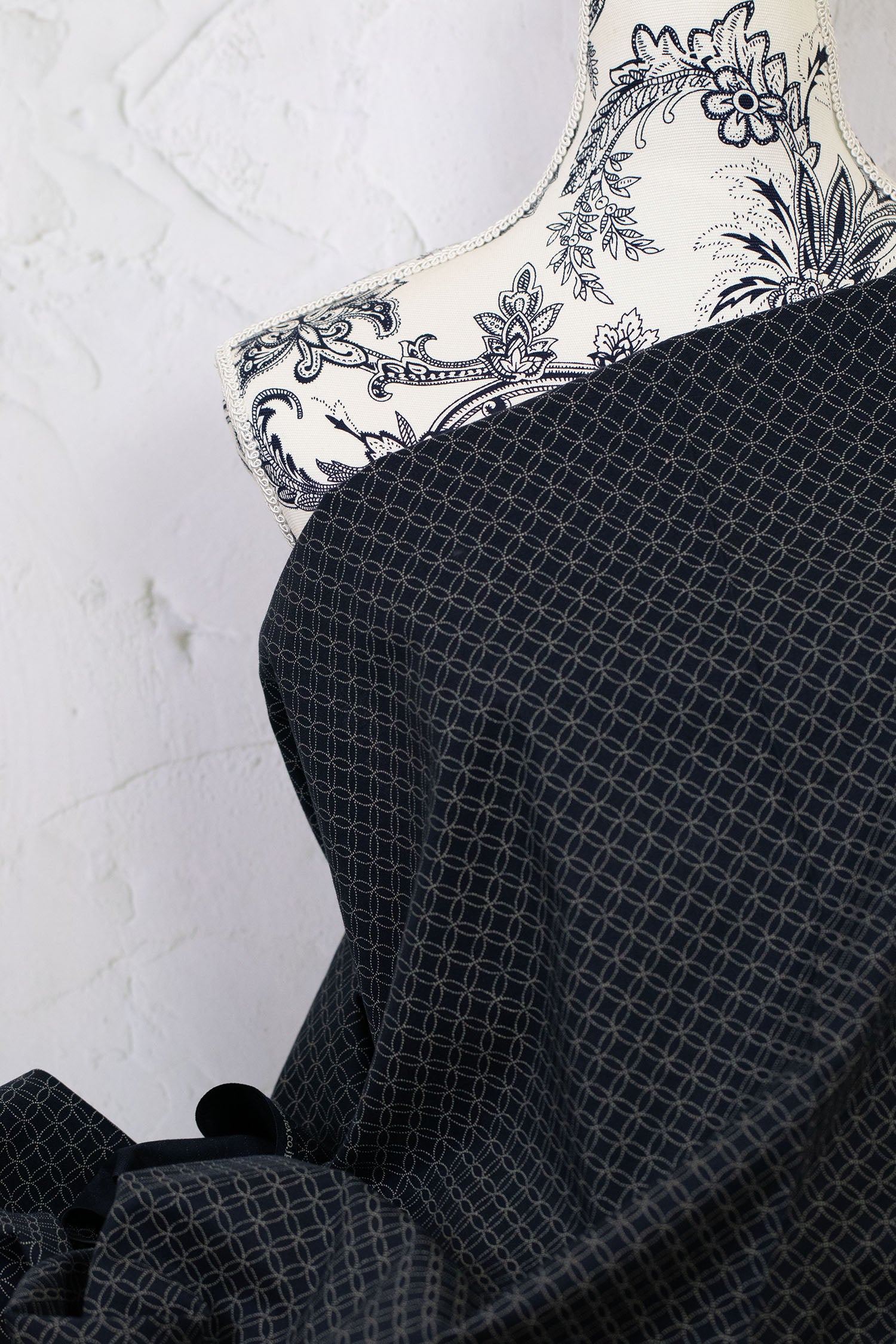 Japanese Indigo Cotton Circle Star