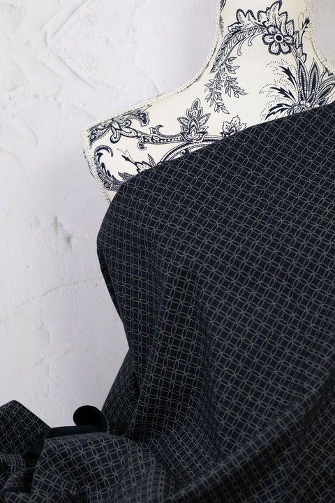 Japanese Indigo Cotton Circle Star