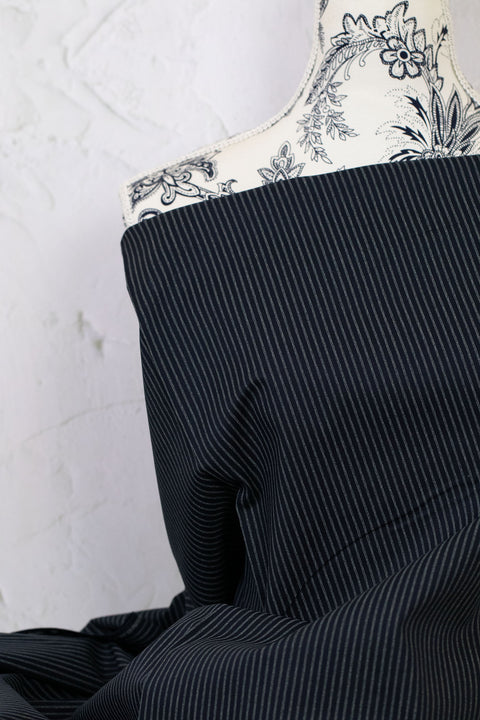 Japanese Indigo Cotton Stripe
