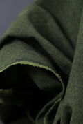 Textured Yarn-Dyed Cotton Twill Dark Lime