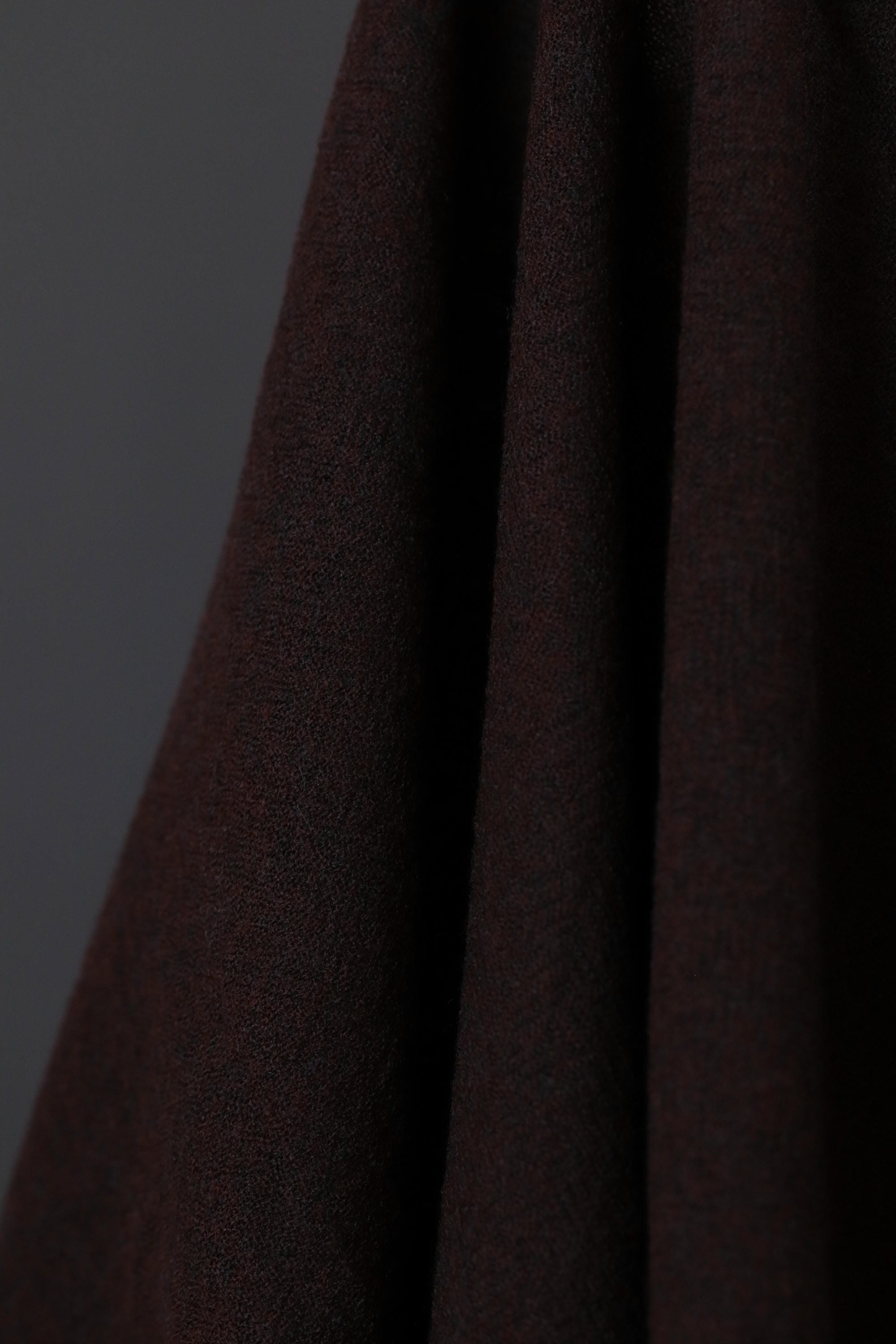 Japanese Worsted Wool Gauze Coffee