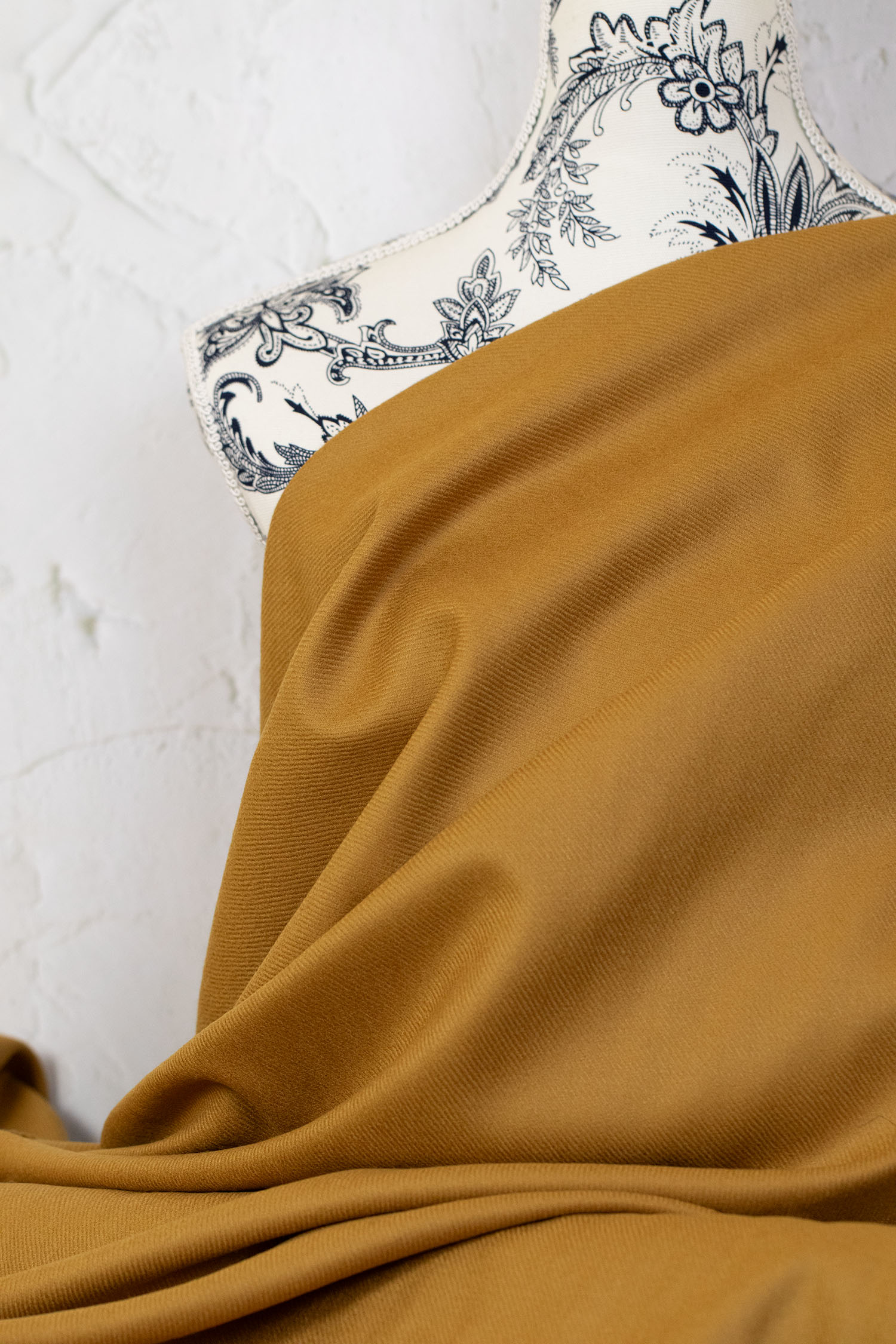 Japanese Worsted Wool Mustard
