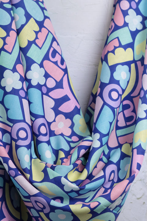 Bebop Printed Linen/Cotton