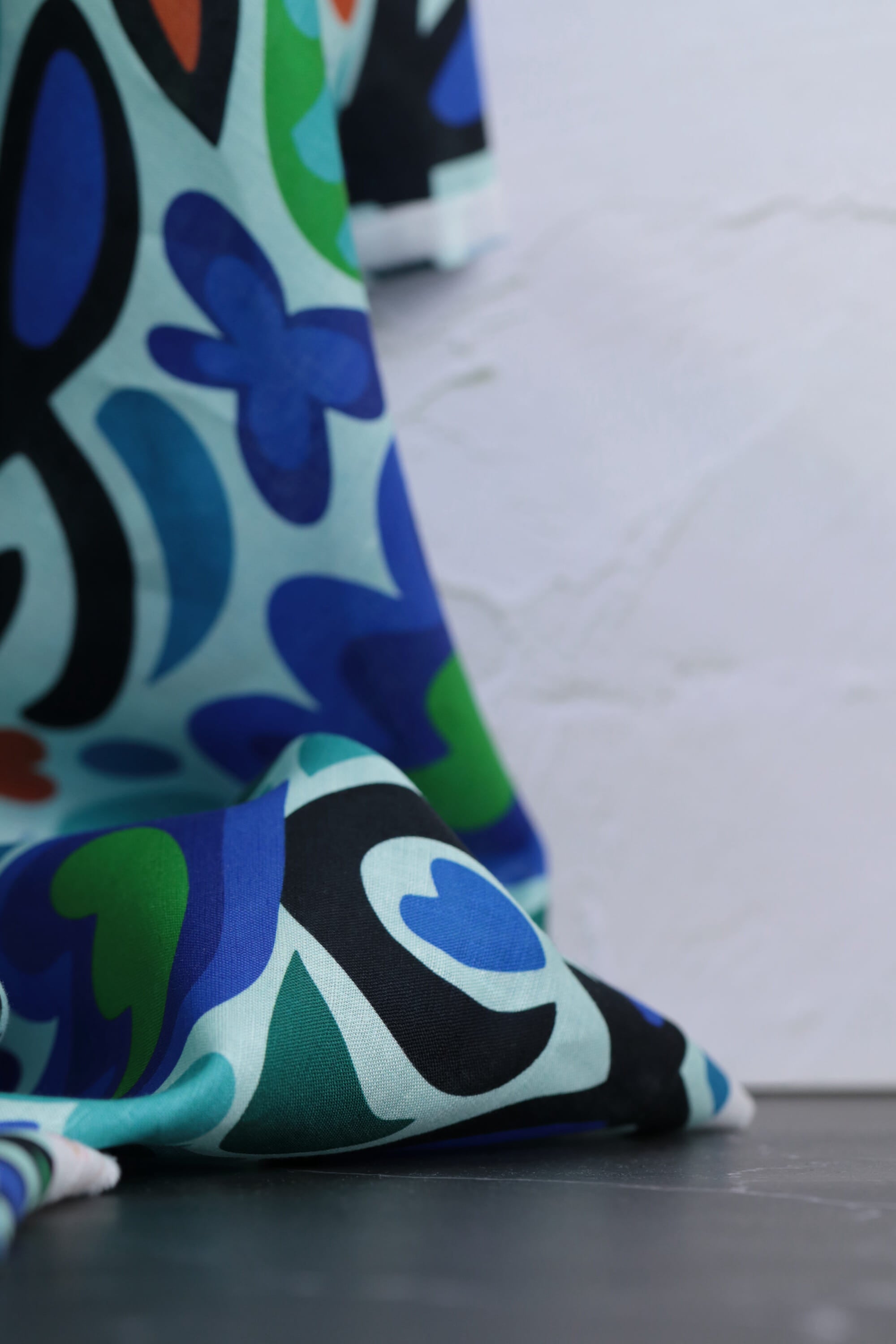 North of Retro Printed Linen/Cotton