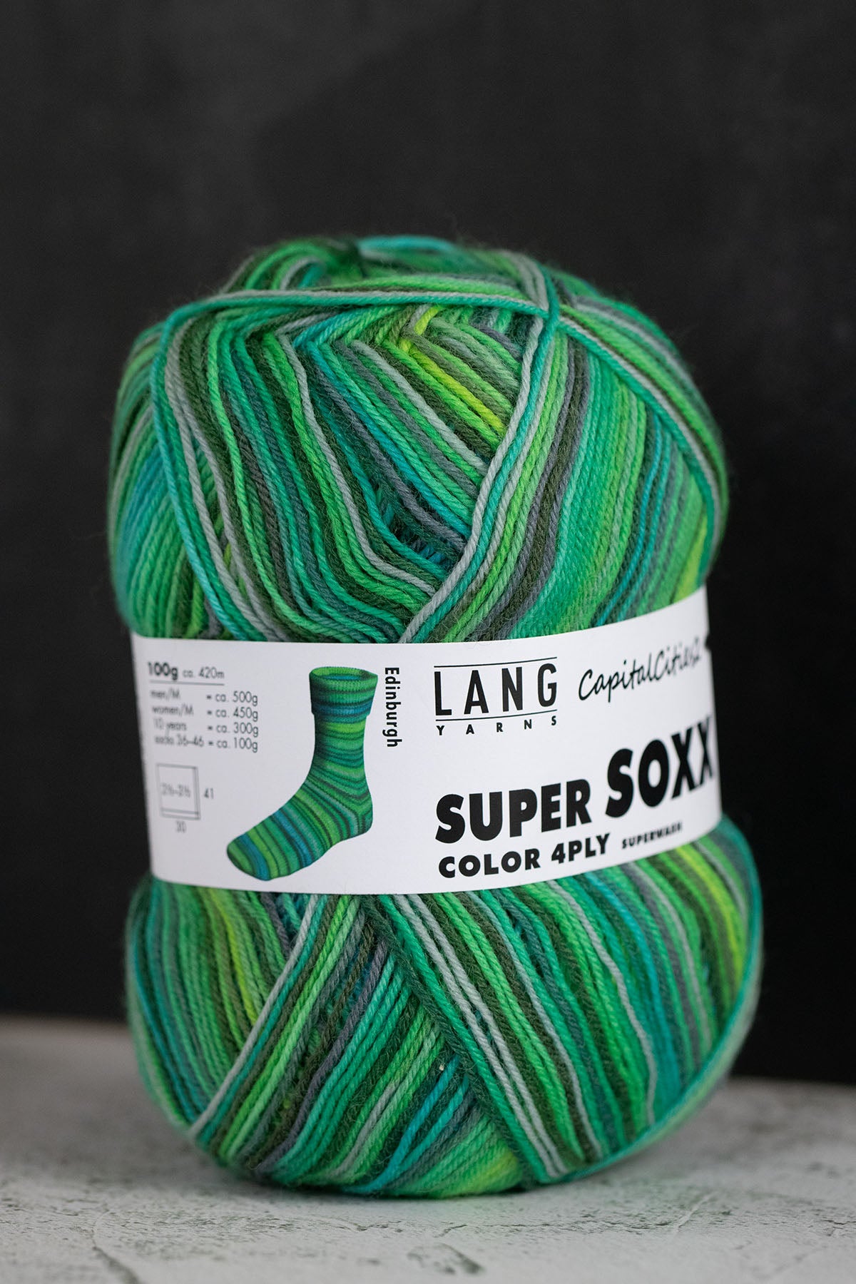Super Soxx Color 4ply Superwash Edinburgh