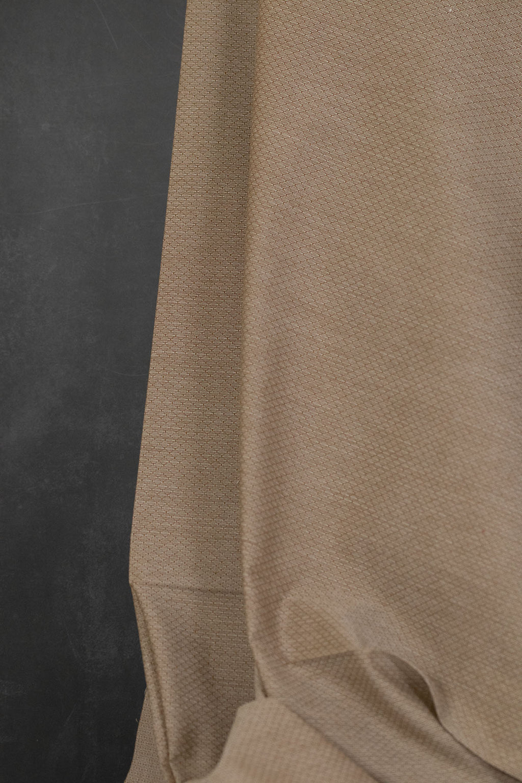 Basket Weave Yarn Dyed Cotton Brown