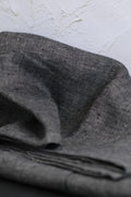 Lithuanian Yarn-Dyed Linen Black