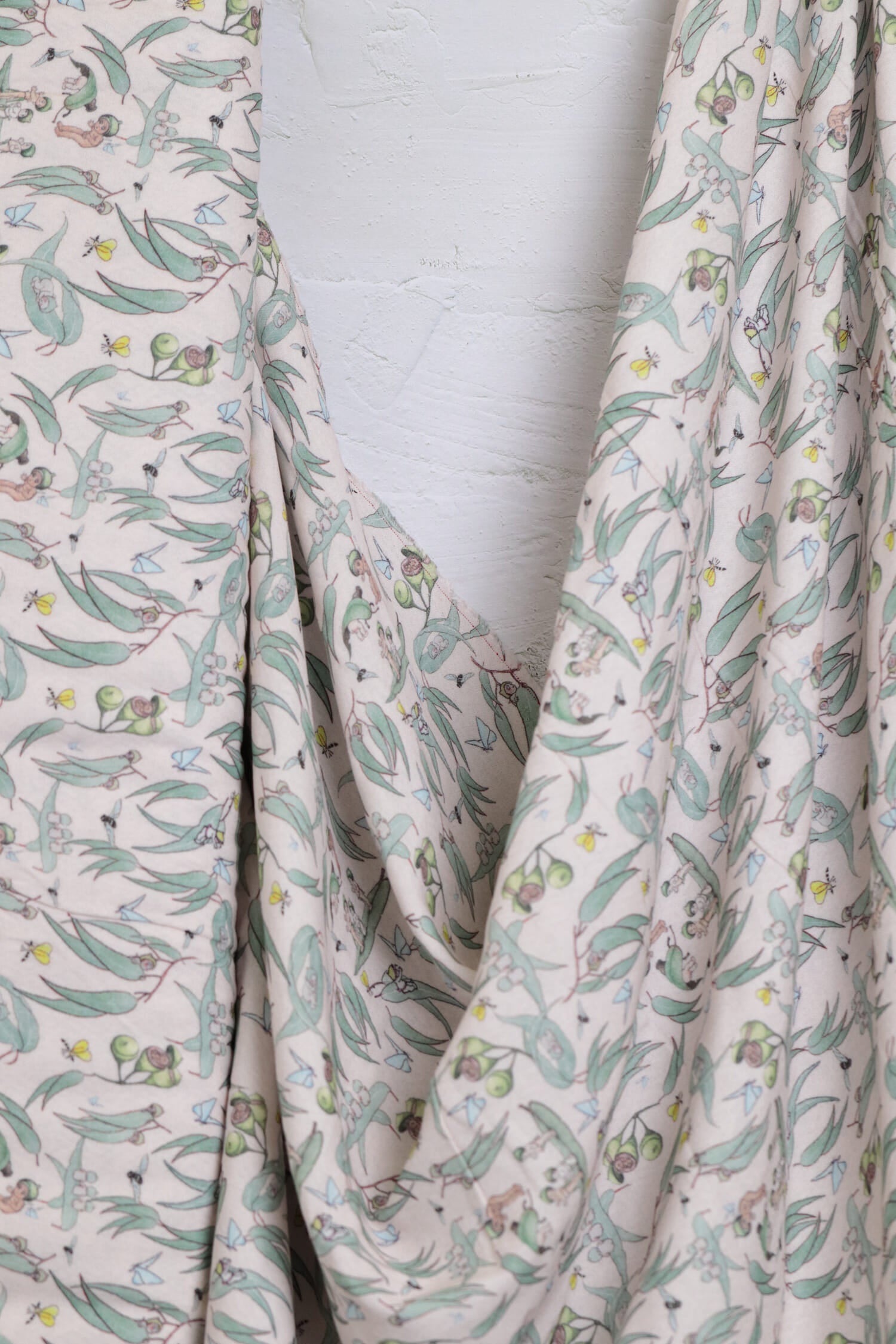 May Gibbs Garden Playtime Muslin Pink