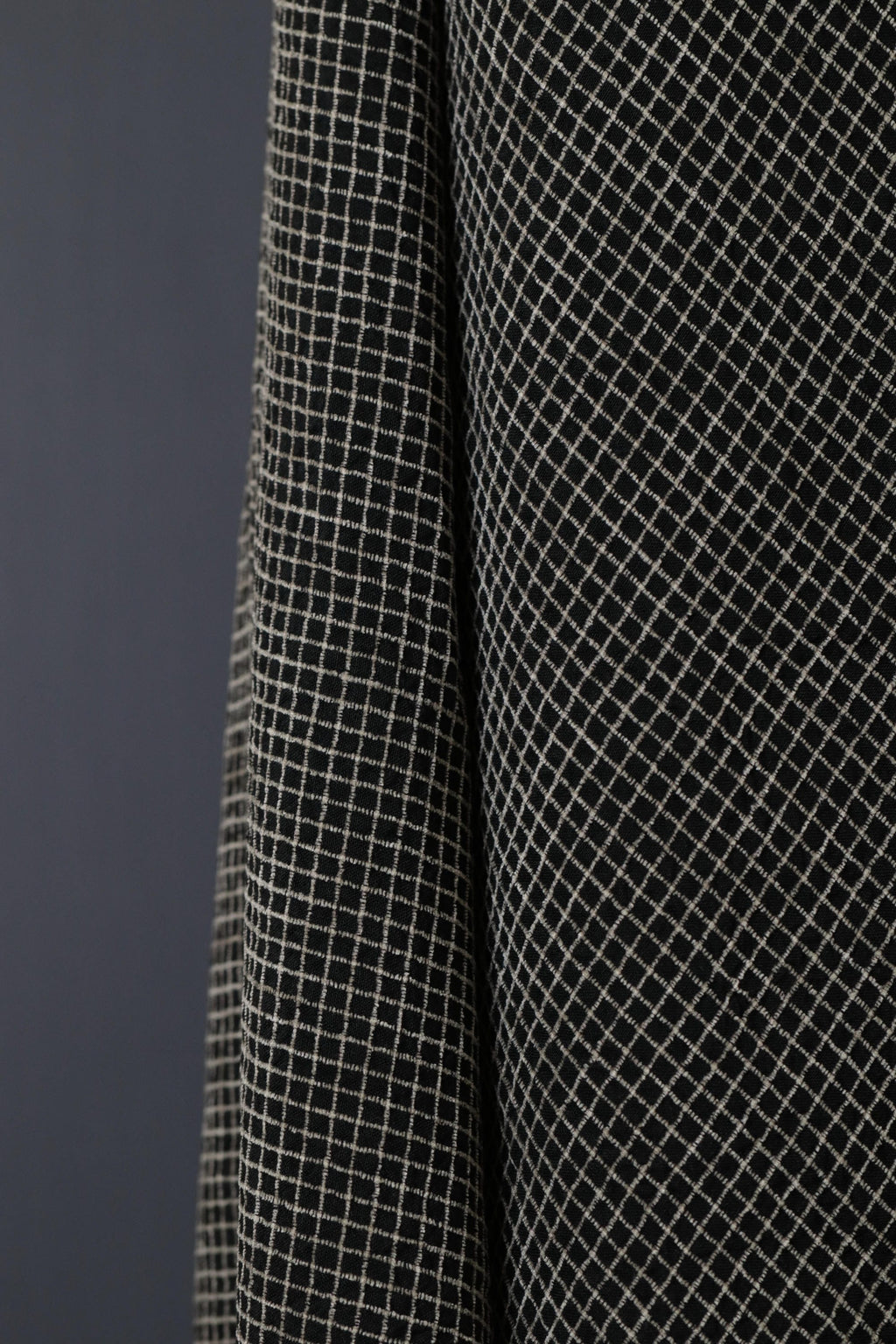Mini Check Linen/Rayon