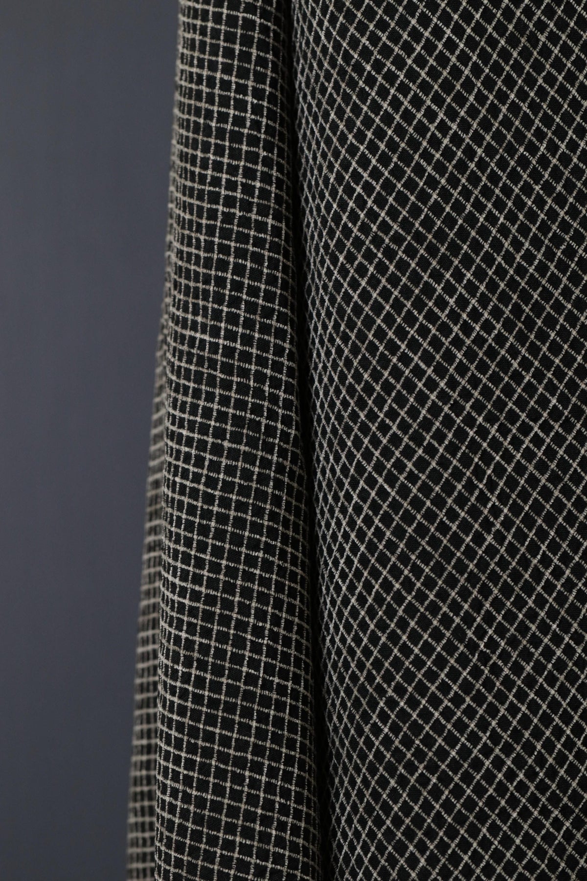 Mini Check Linen/Rayon