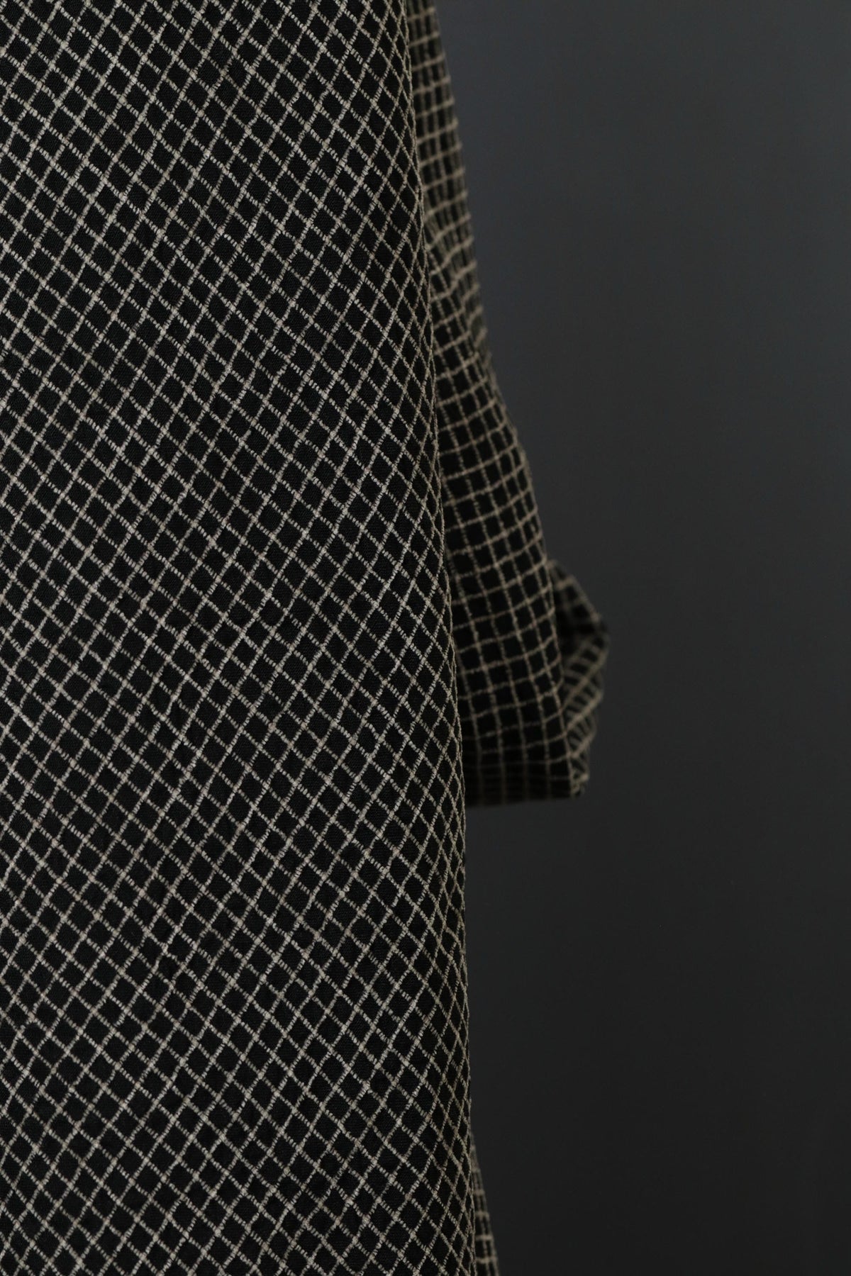 Mini Check Linen/Rayon