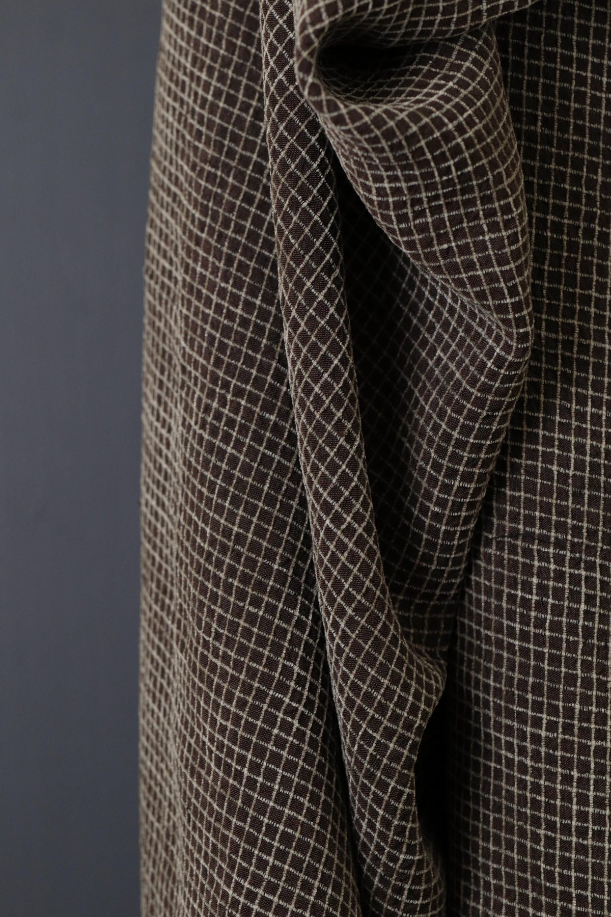 Mini Check Linen/Rayon