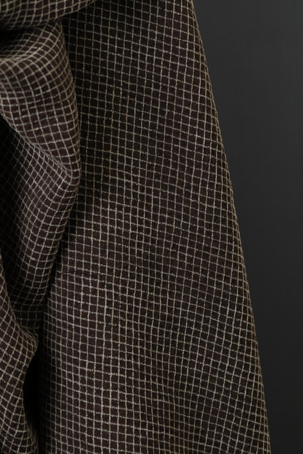 Mini Check Linen/Rayon