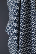 Printed Zenya Navy