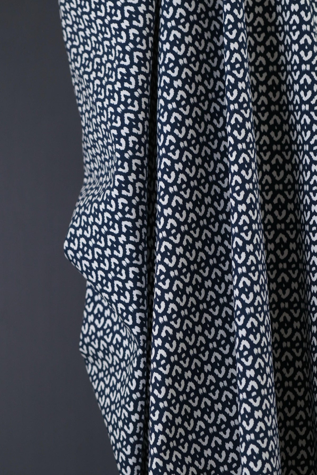 Printed Zenya Navy