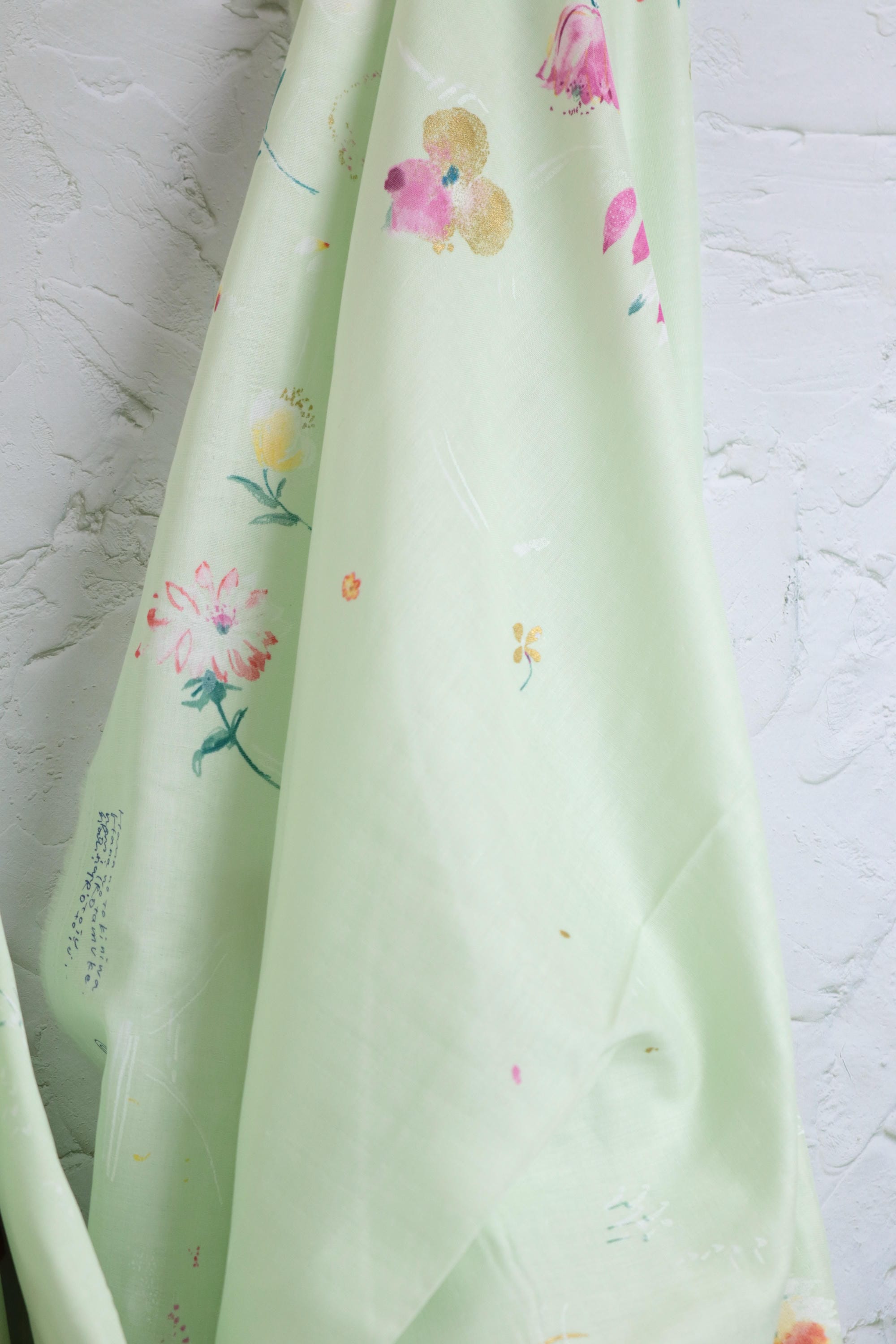 Hana No Toki Niwa Organic Cotton Double Gauze B - Clear