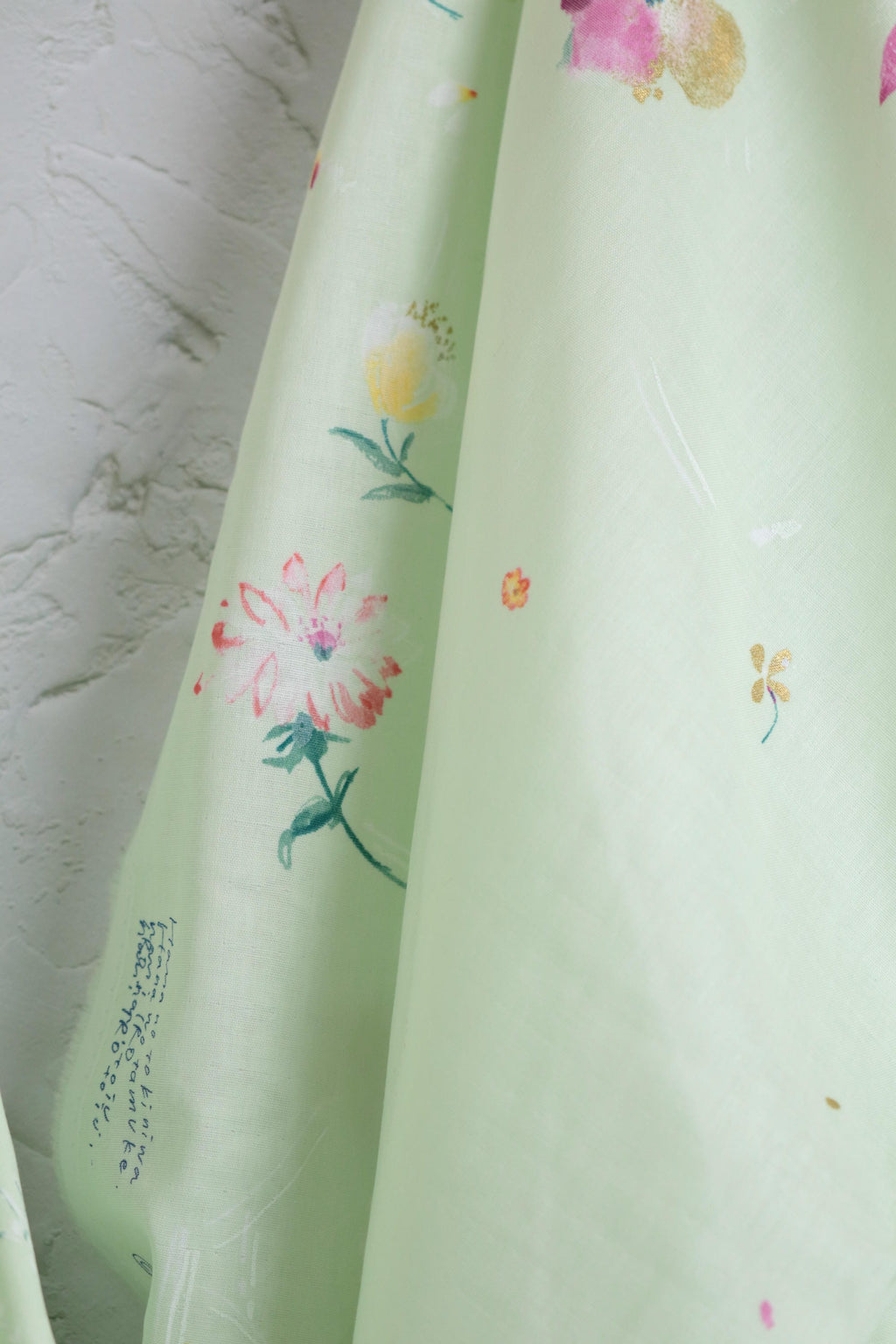Hana No Toki Niwa Organic Cotton Double Gauze B - Clear