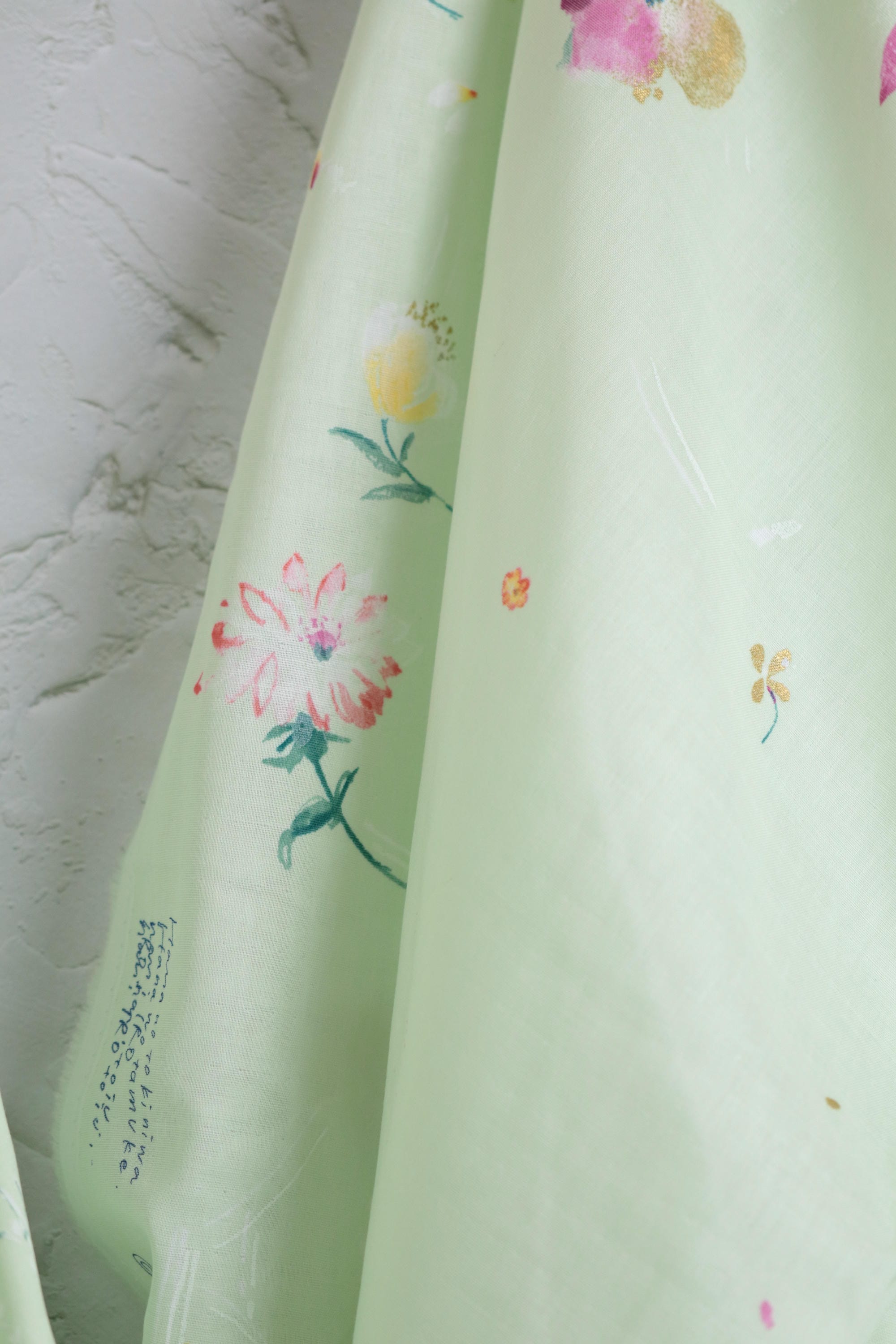 Hana No Toki Niwa Organic Cotton Double Gauze B - Clear