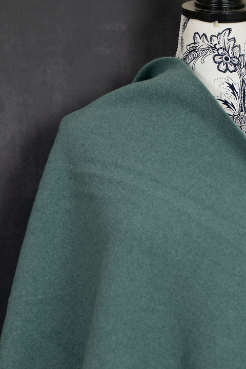 Nena Wool Fleece Emerald