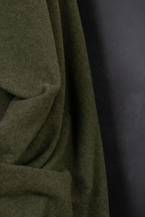 Nena Wool Fleece Olive Drab