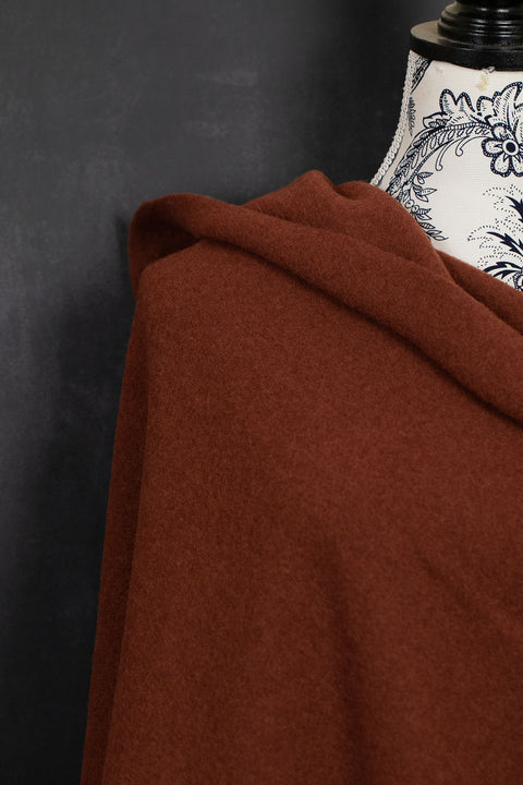 Nena Wool Fleece Terracotta