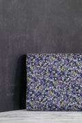 OSKikkä Printed Brushed Cotton Dark Blue
