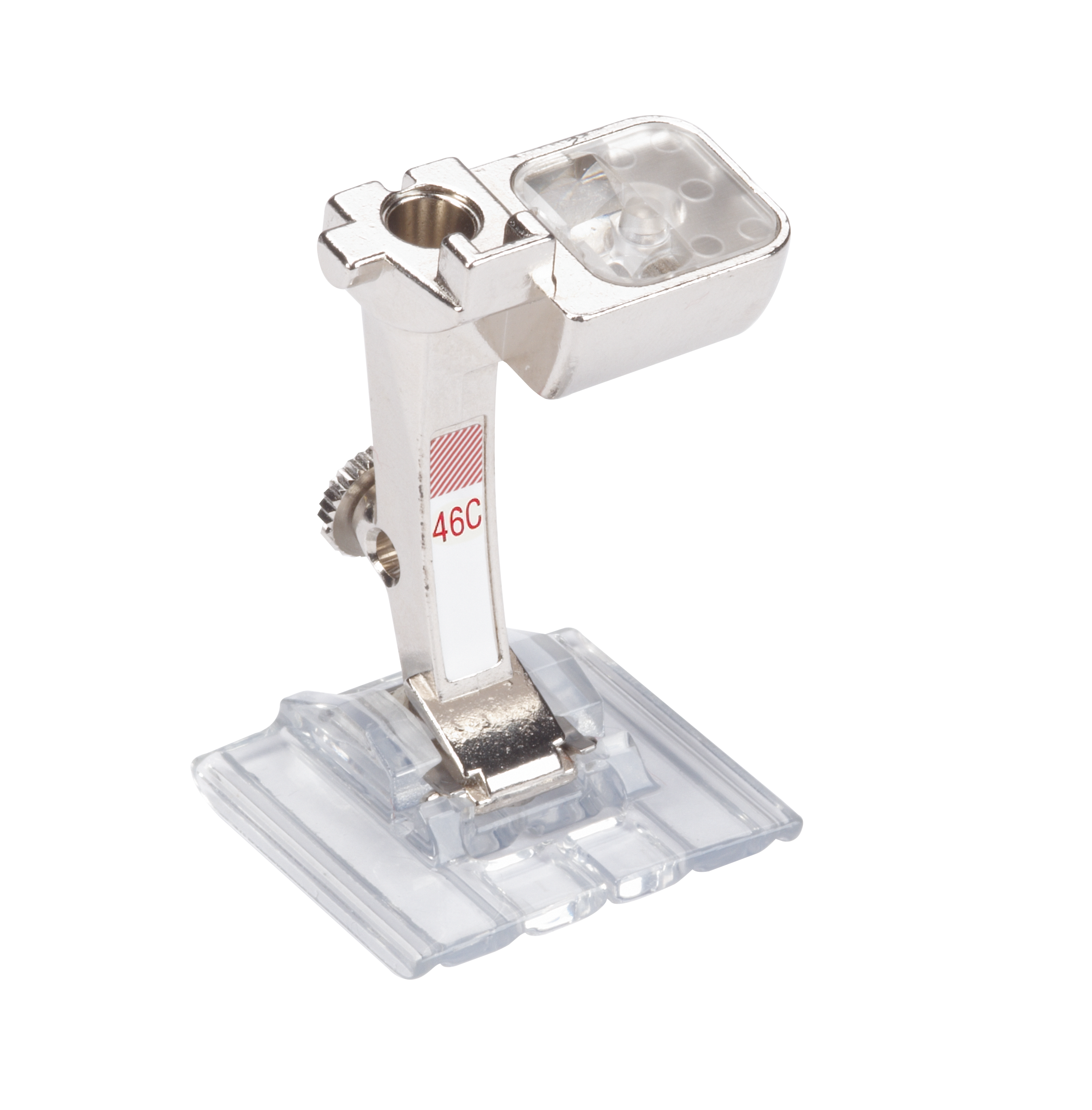 Pintuck & Decorative-Stitch Foot with Clear Sole #46C