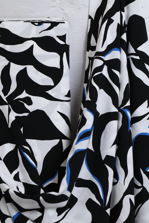 LENZING™ ECOVERO™ Abstract Off-White