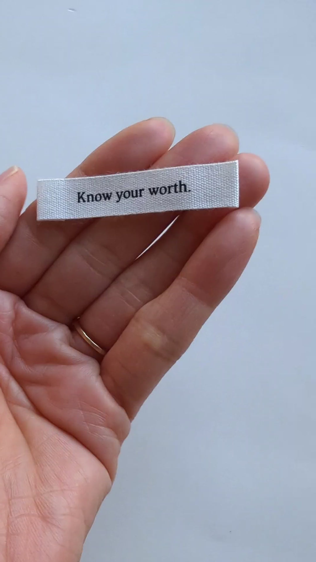 Know Your Worth