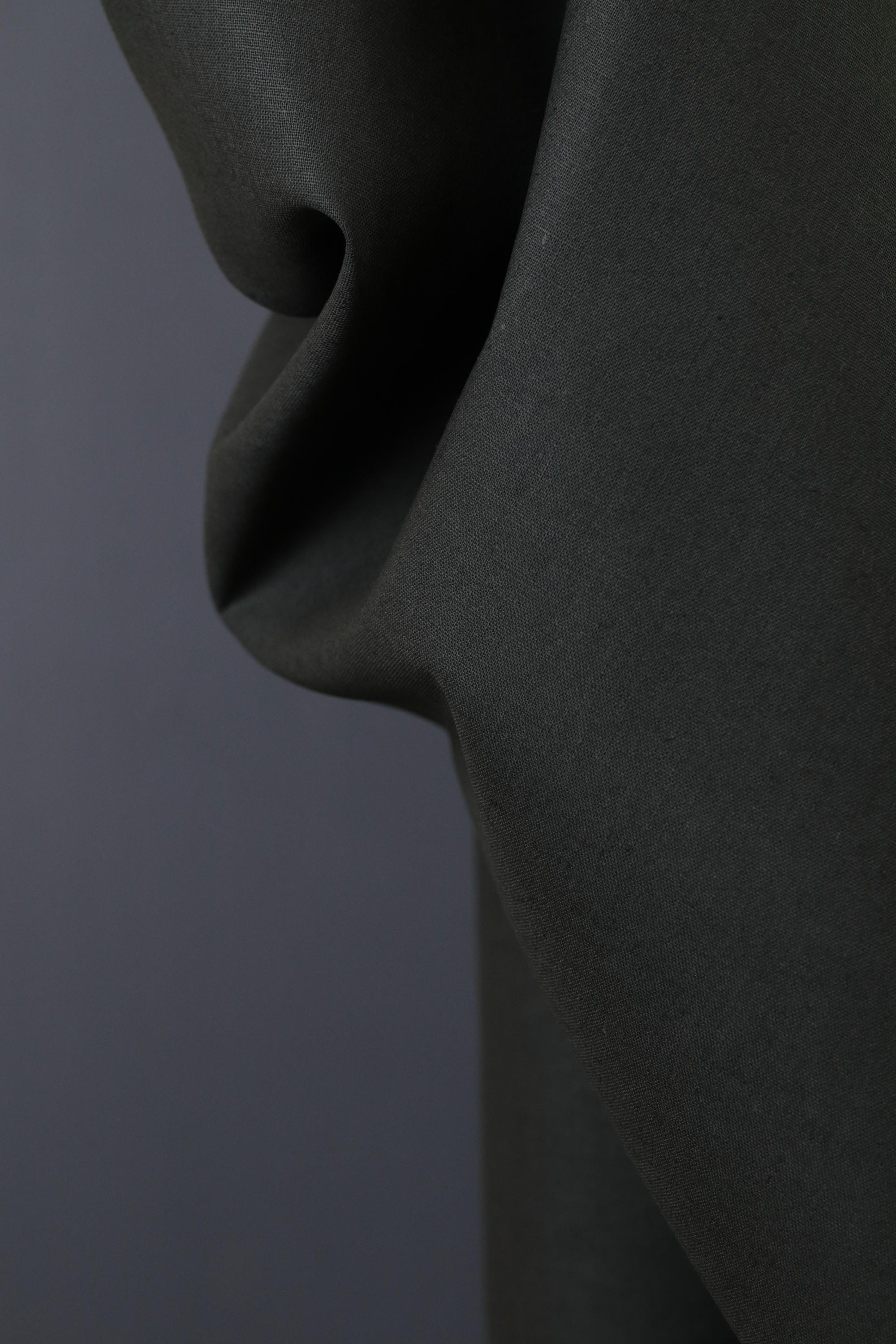 Purity Linen/Cotton Dark Charcoal