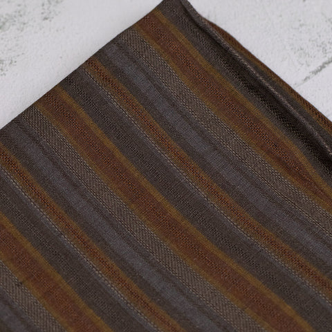 Striped Linen Brown