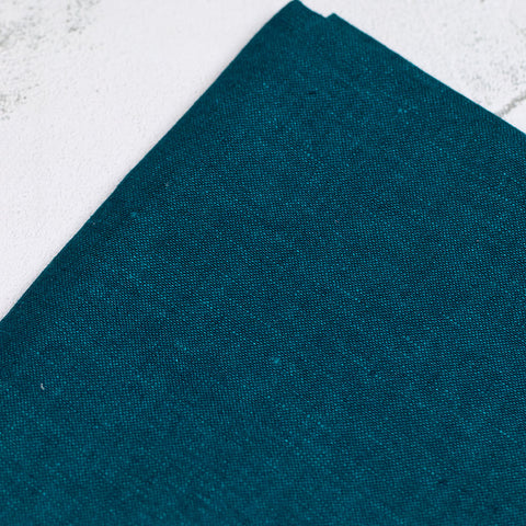 Yarn-dyed Linen Dark Teal